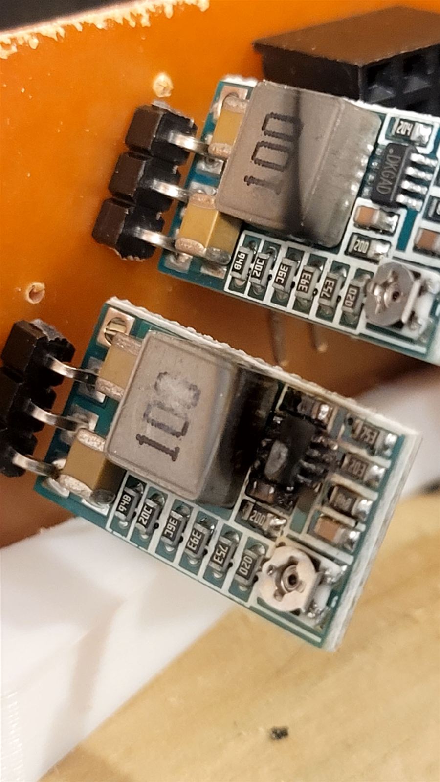 Cheap adjustable 5V regulator boards