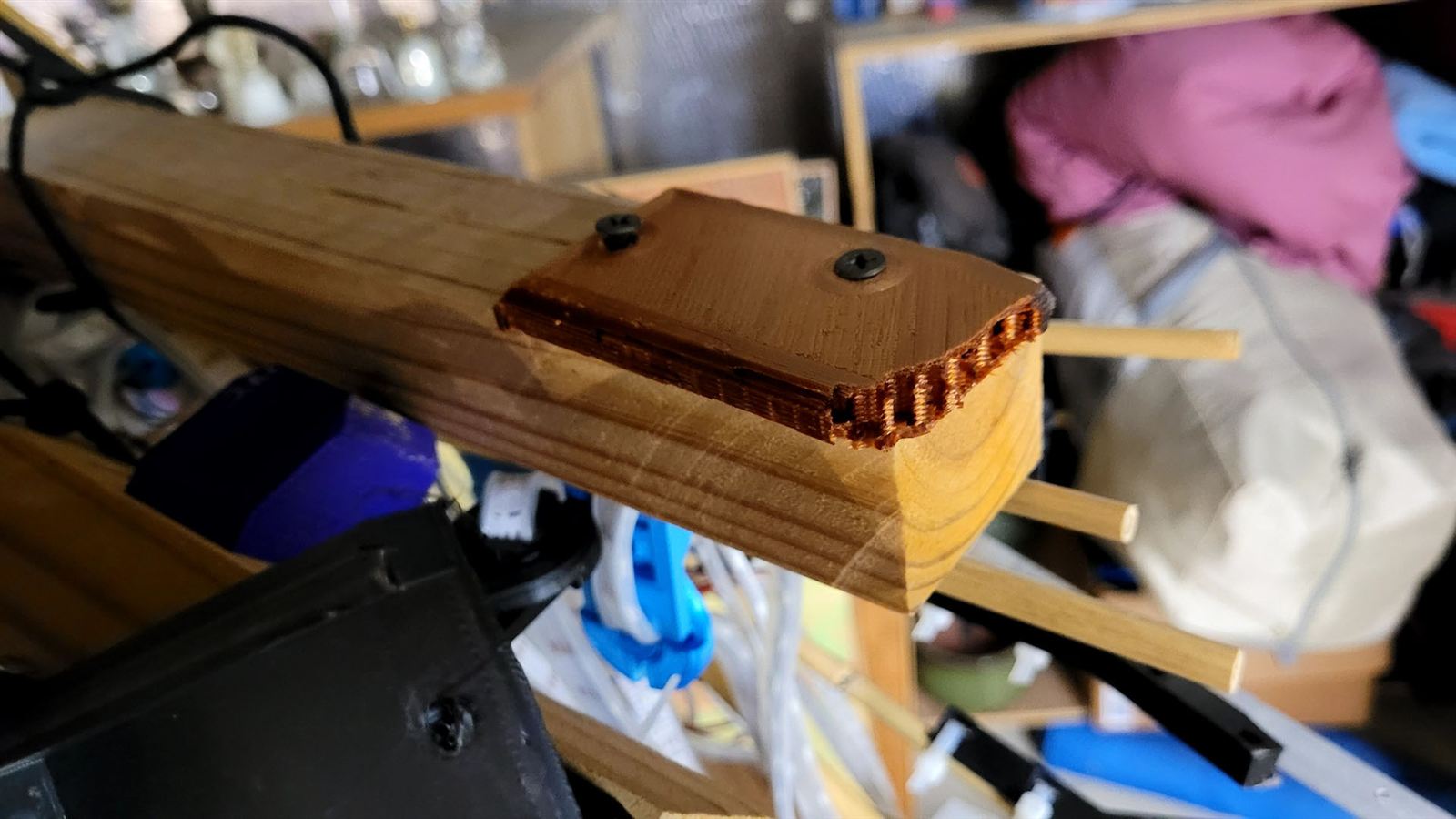 Snapped 3D printed bracket
